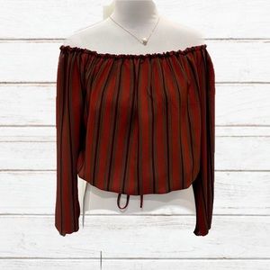 PEPPERMINT Off the shoulder top